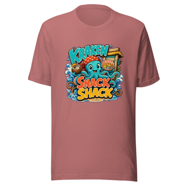 Kraken Snack Shack Graphic Tee mockup 21