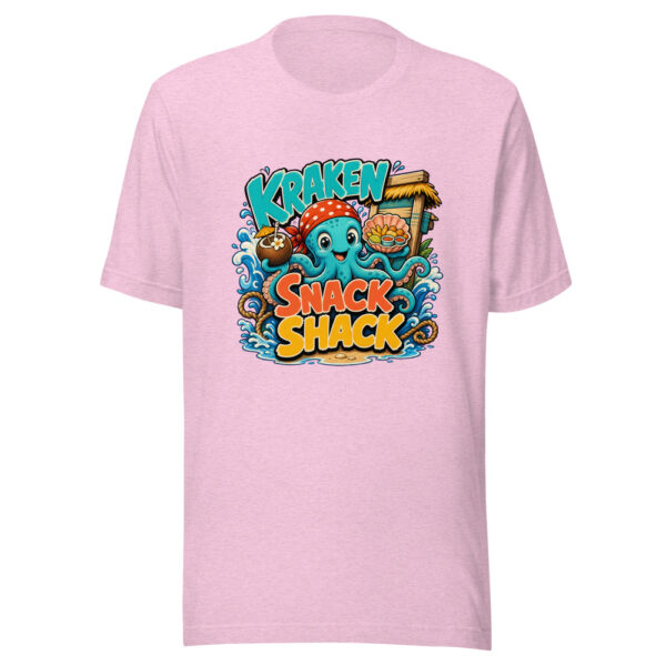 Kraken Snack Shack Graphic Tee mockup 23