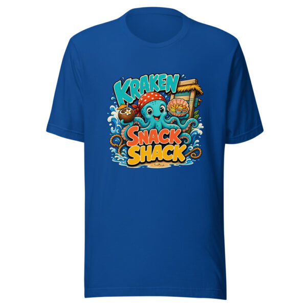 Kraken Snack Shack Graphic Tee mockup 3