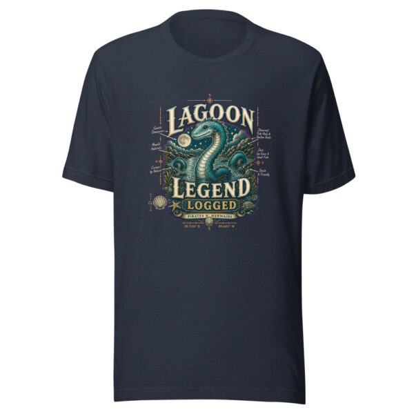 Lagoon Legend Logged Heartbeat-20260629T025142Z Graphic Tee mockup 13