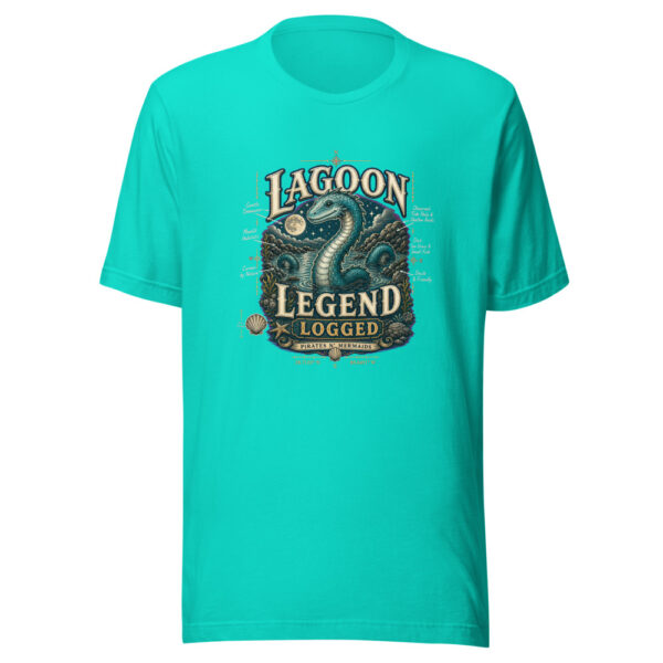 Lagoon Legend Logged Heartbeat-20260629T025142Z Graphic Tee mockup 3