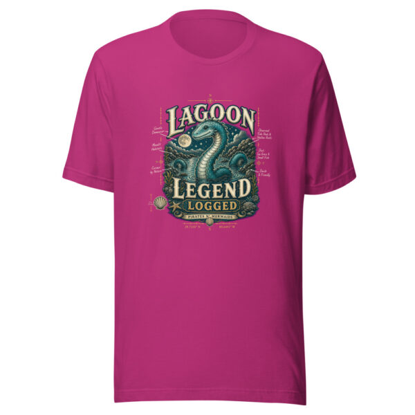 Lagoon Legend Logged Heartbeat-20260629T025142Z Graphic Tee mockup 5
