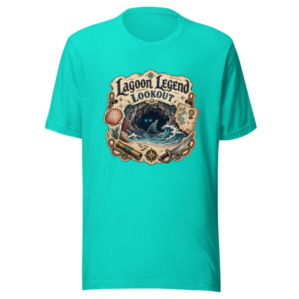 Lagoon Legend Lookout Graphic Tee front view