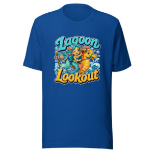 Lagoon Lookout Graphic Tee mockup 1 Lagoon Lookout Graphic Tee front view