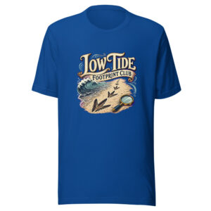 Low Tide Footprint Club Graphic Tee front view