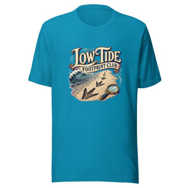 Low Tide Footprint Club Graphic Tee mockup 2