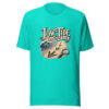 Low Tide Footprint Club Graphic Tee mockup 3