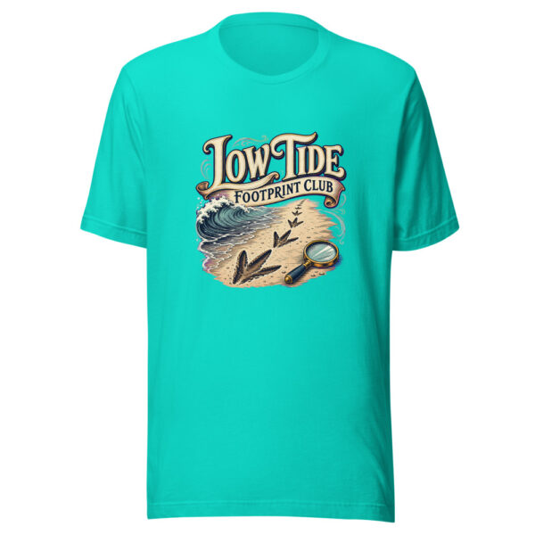 Low Tide Footprint Club Graphic Tee mockup 3