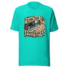 Low Tide Footprints Graphic Tee mockup 3 Low Tide Footprints Graphic Tee mockup 3
