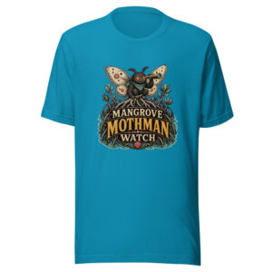 Mangrove Mothman Watch Heartbeat-20260630T101514Z Graphic Tee mockup 1 Mangrove Mothman Watch Heartbeat-20260630T101514Z Graphic Tee front view