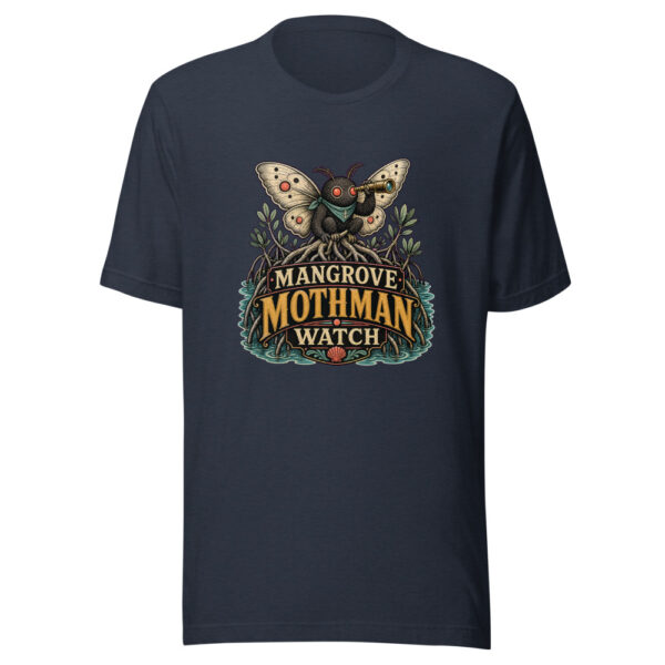 Mangrove Mothman Watch Heartbeat-20260630T101514Z Graphic Tee mockup 13 Mangrove Mothman Watch Graphic Tee mockup 13