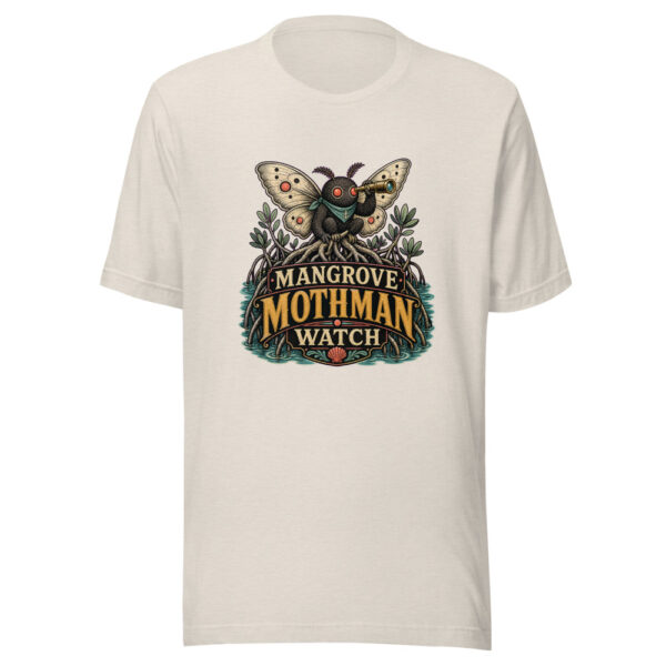 Mangrove Mothman Watch Heartbeat-20260630T101514Z Graphic Tee mockup 14 Mangrove Mothman Watch Graphic Tee mockup 14