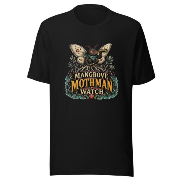 Mangrove Mothman Watch Heartbeat-20260630T101514Z Graphic Tee mockup 7 Mangrove Mothman Watch Graphic Tee mockup 7