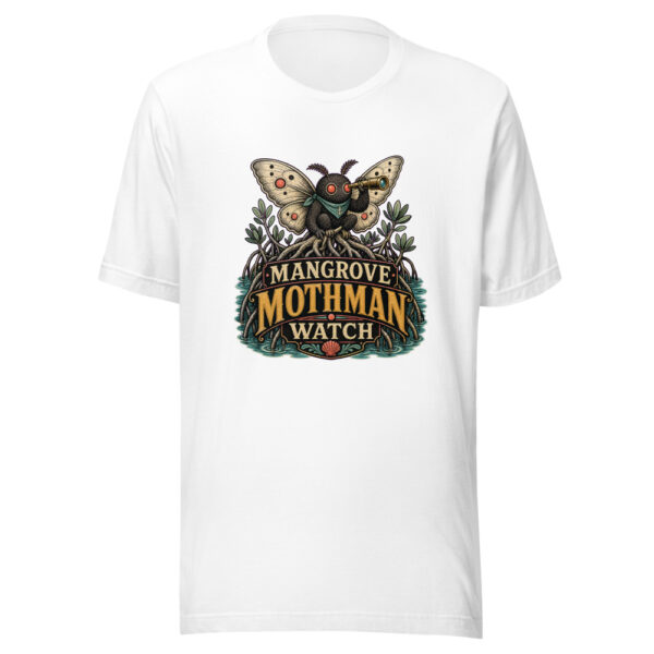 Mangrove Mothman Watch Heartbeat-20260630T101514Z Graphic Tee mockup 8 Mangrove Mothman Watch Graphic Tee mockup 8