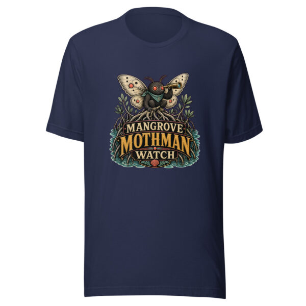 Mangrove Mothman Watch Heartbeat-20260630T101514Z Graphic Tee mockup 9 Mangrove Mothman Watch Graphic Tee mockup 9
