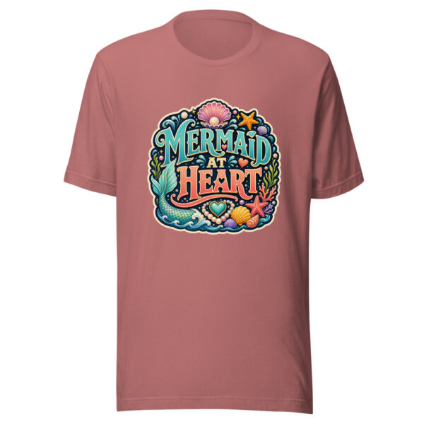 MERMAID AT HEART Heartbeat-20260623-codex-fallback Graphic Tee mockup 21
