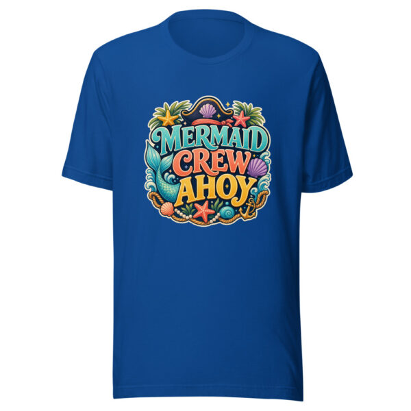MERMAID CREW AHOY Heartbeat-20260623-codex-fallback Graphic Tee mockup 3