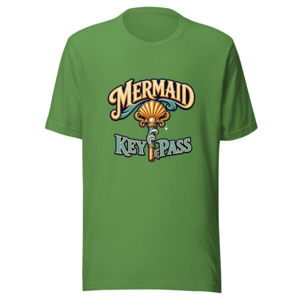 Mermaid Key Pass Graphic Tee mockup 16 Mermaid Key Pass Graphic Tee mockup 16