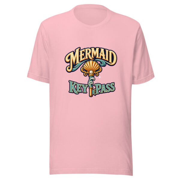 Mermaid Key Pass Graphic Tee mockup 18 Mermaid Key Pass Graphic Tee mockup 18