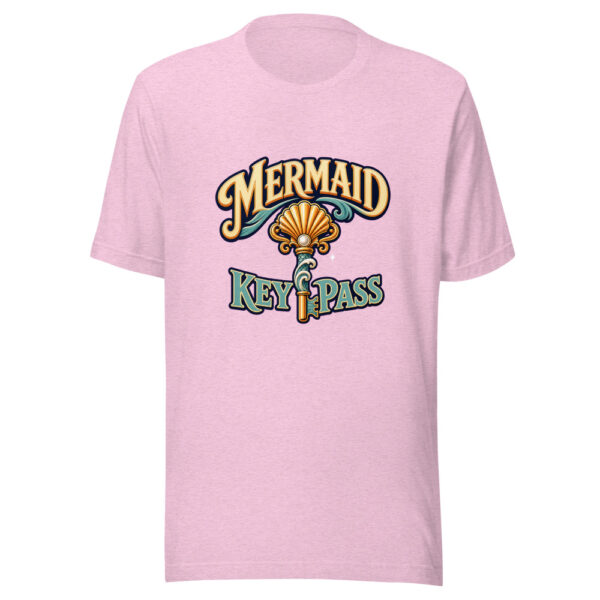 Mermaid Key Pass Graphic Tee mockup 23 Mermaid Key Pass Graphic Tee mockup 23