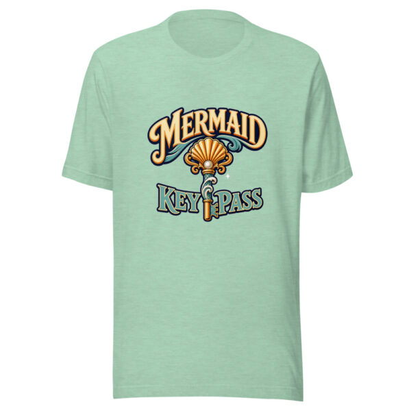Mermaid Key Pass Graphic Tee mockup 24 Mermaid Key Pass Graphic Tee mockup 24