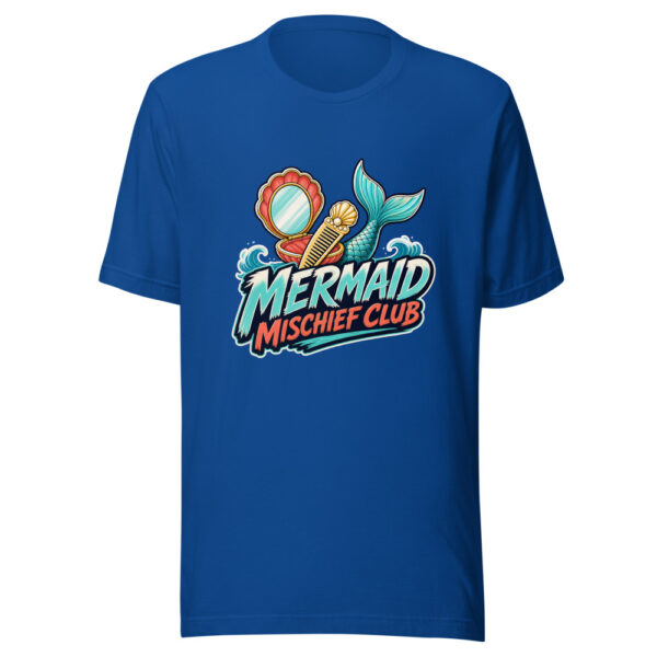 Mermaid Mischief Club Graphic Tee front view