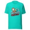Mermaid Mischief Club Graphic Tee mockup 3