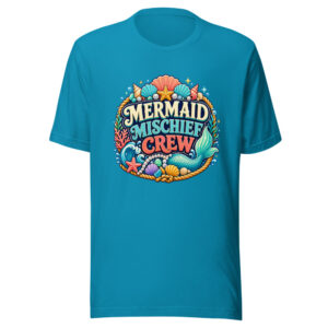 MERMAID MISCHIEF CREW Heartbeat-20260624-codex-fallback Graphic Tee mockup 1 MERMAID MISCHIEF CREW Heartbeat-20260624-codex-fallback Graphic Tee front view