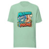Mermaid Shell Phone Graphic Tee mockup 24 Mermaid Shell Phone Graphic Tee mockup 24