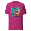 Mermaid Shell Phone Graphic Tee mockup 5 Mermaid Shell Phone Graphic Tee mockup 5