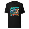 Mermaid Shell Phone Graphic Tee mockup 7 Mermaid Shell Phone Graphic Tee mockup 7