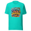 MERMAIDS PACK SNACKS Heartbeat-20260623-codex-fallback Graphic Tee front view