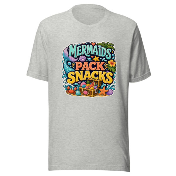 MERMAIDS PACK SNACKS Heartbeat-20260623-codex-fallback Graphic Tee mockup 11
