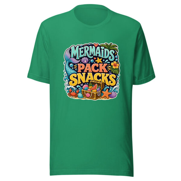 MERMAIDS PACK SNACKS Heartbeat-20260623-codex-fallback Graphic Tee mockup 15