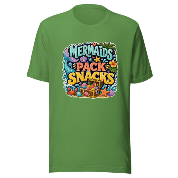 MERMAIDS PACK SNACKS Heartbeat-20260623-codex-fallback Graphic Tee mockup 16