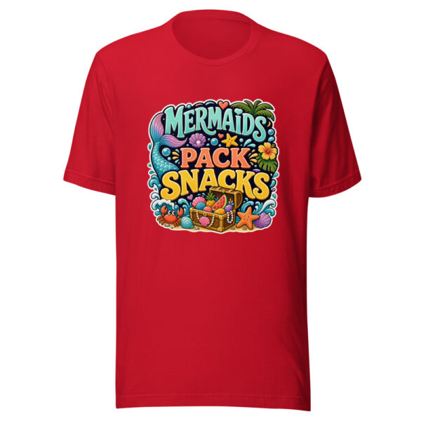 MERMAIDS PACK SNACKS Heartbeat-20260623-codex-fallback Graphic Tee mockup 19