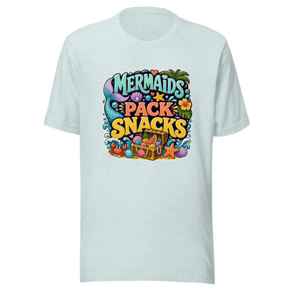 MERMAIDS PACK SNACKS Heartbeat-20260623-codex-fallback Graphic Tee mockup 22
