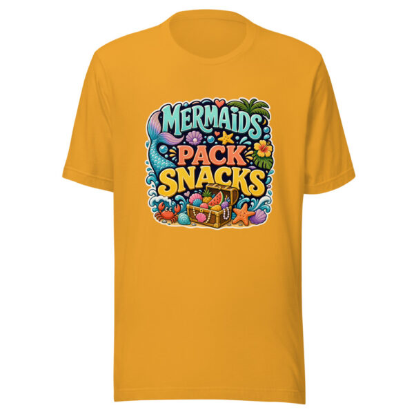 MERMAIDS PACK SNACKS Heartbeat-20260623-codex-fallback Graphic Tee mockup 6