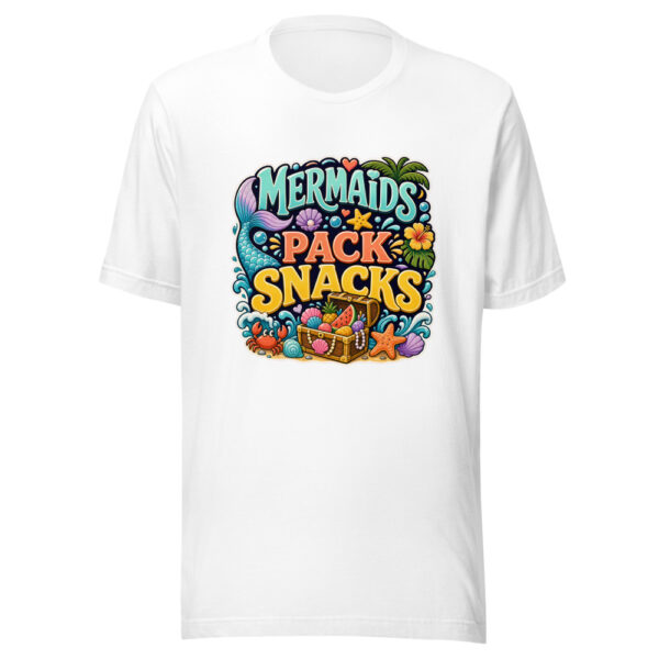 MERMAIDS PACK SNACKS Heartbeat-20260623-codex-fallback Graphic Tee mockup 8