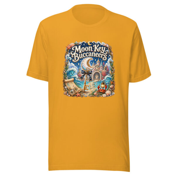 Moon Key Buccaneers Graphic Tee mockup 1 Moon Key Buccaneers Graphic Tee front view