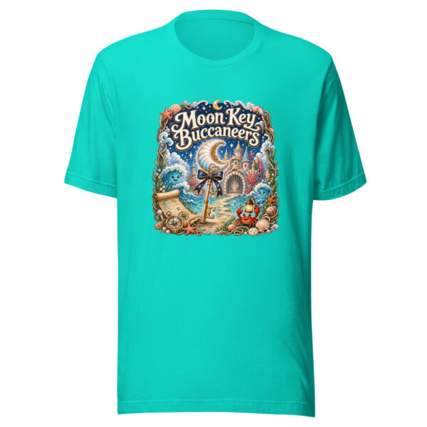 Moon Key Buccaneers Graphic Tee mockup 3 Moon Key Buccaneers Graphic Tee mockup 3