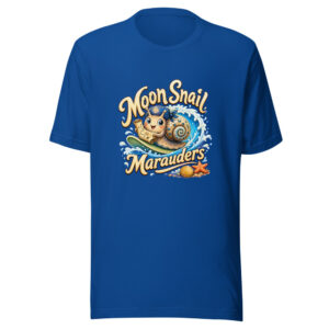 Moon Snail Marauders Graphic Tee mockup 1 Moon Snail Marauders Graphic Tee front view