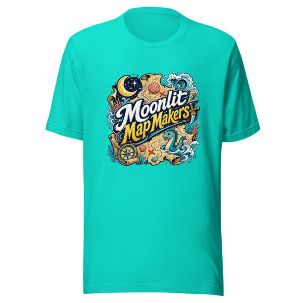 Moonlit Map Makers Graphic Tee mockup 3 Moonlit Map Makers Graphic Tee mockup 3
