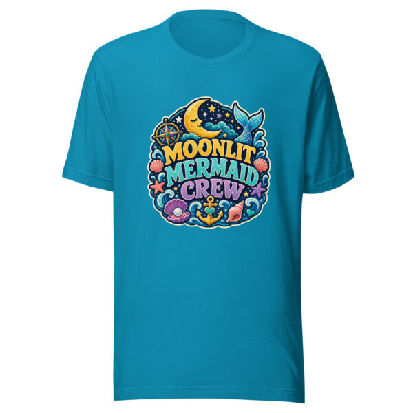 MOONLIT MERMAID CREW Heartbeat-20260622-codex-fallback Graphic Tee front view