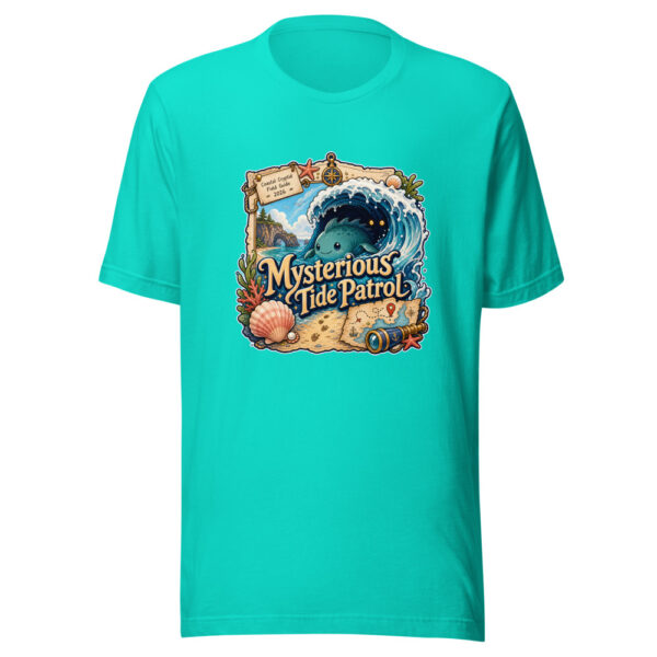 Mysterious Tide Patrol Graphic Tee front view