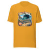Mysterious Tide Patrol Graphic Tee mockup 3