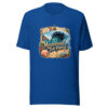Mysterious Tide Patrol Graphic Tee mockup 4
