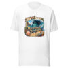 Mysterious Tide Patrol Graphic Tee mockup 8