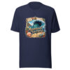 Mysterious Tide Patrol Graphic Tee mockup 9