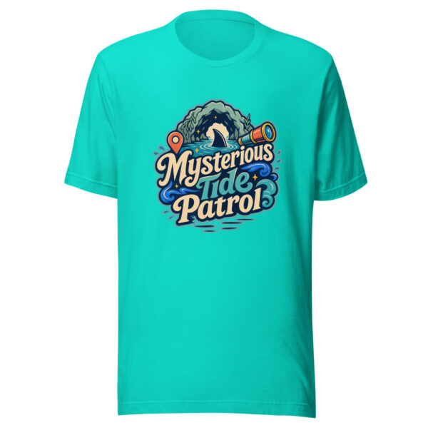 Mysterious Tide Patrol Heartbeat-20260701T031745Z Graphic Tee front view